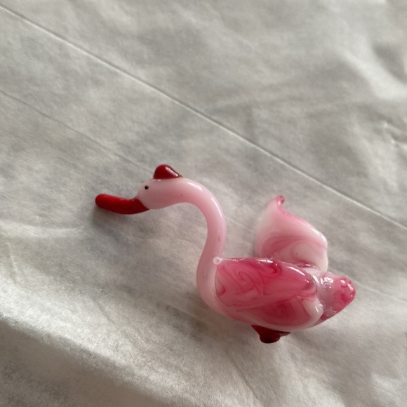 3 Glass Animals Dog, Giraffe, duck - Picture 3 of 8